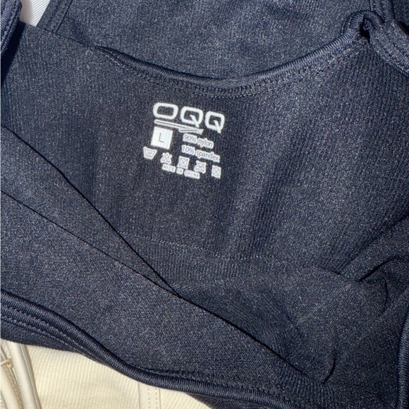 3 NWOT Women's Bodysuit Cami Tank Tops in Brown, Black & Cream OQQ size large - Picture 9 of 9